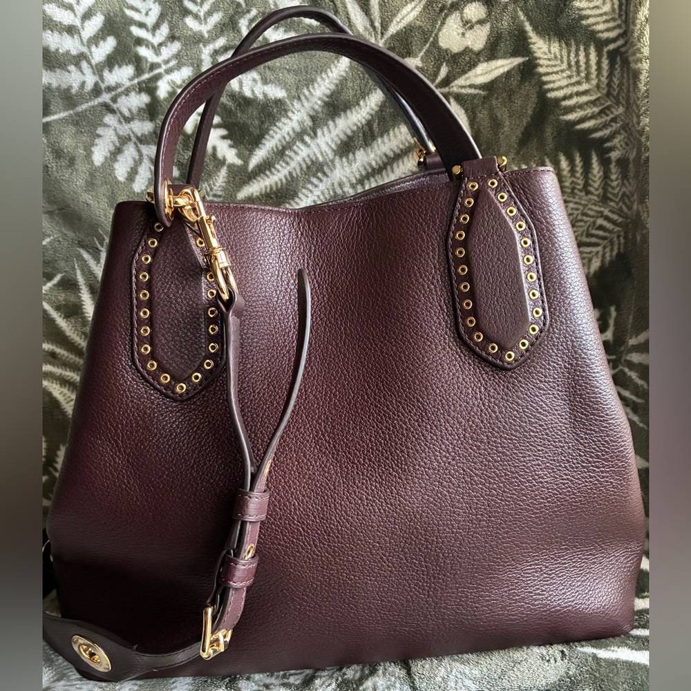 MICHAEL KORS Bag,Authentic Michael Kors Brooklyn Leather Shoulder Bag. - Picture 9 of 16